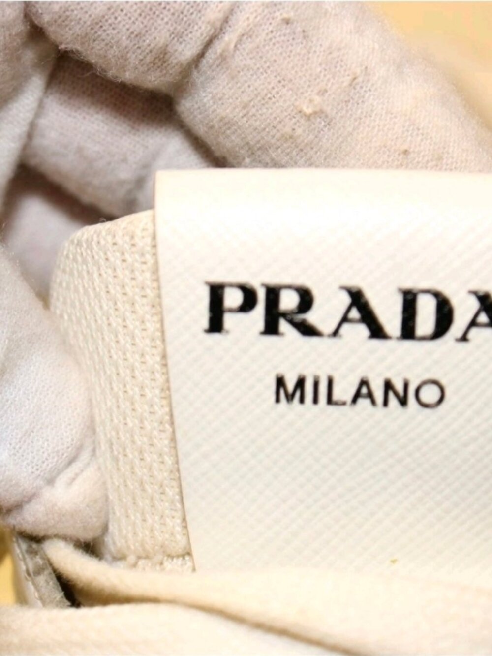 Prada Men's White Sneakers - Picture 5 of 14
